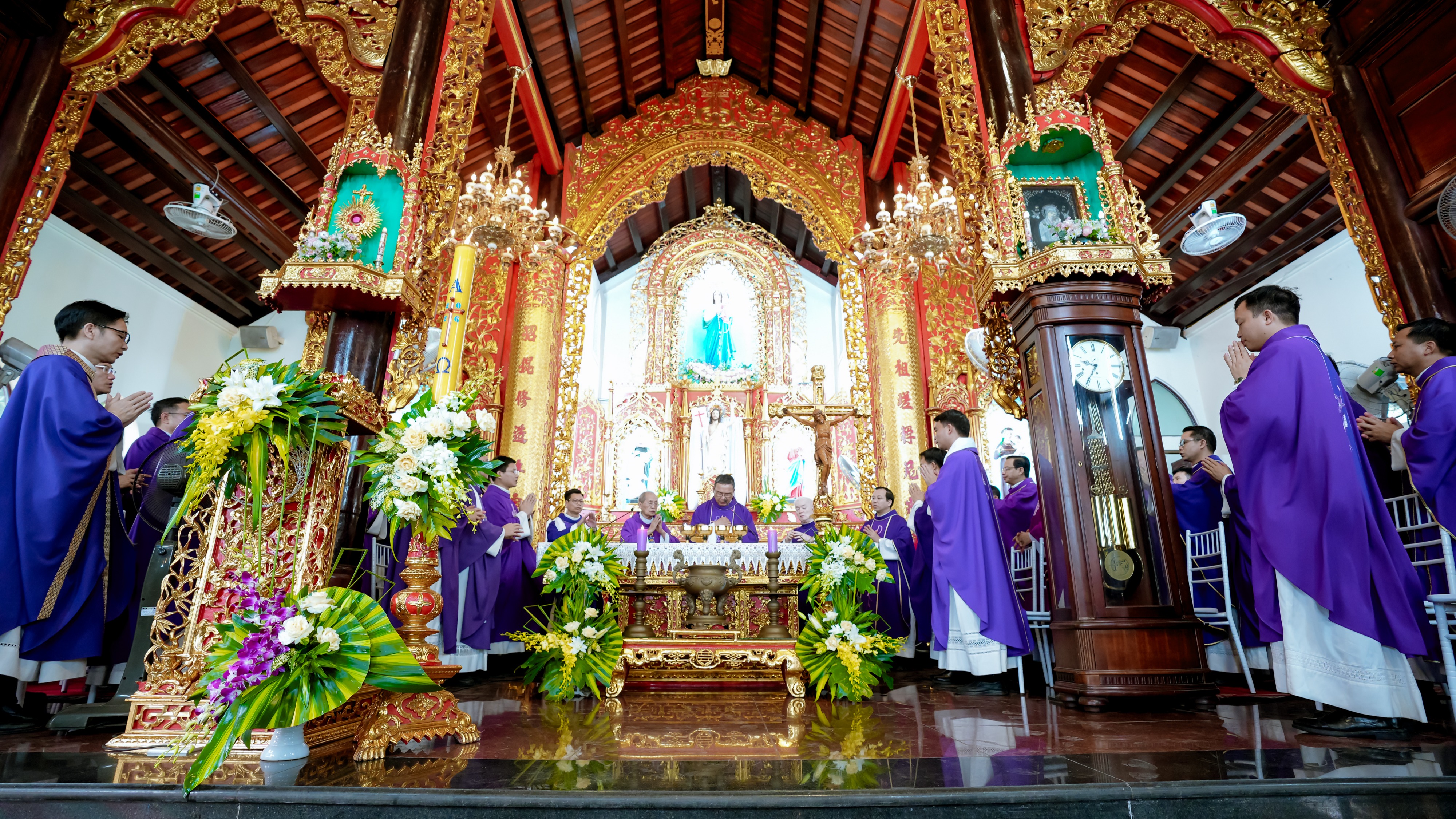 Thánh lễ an táng Cụ cố Anna Lê Thị Keng